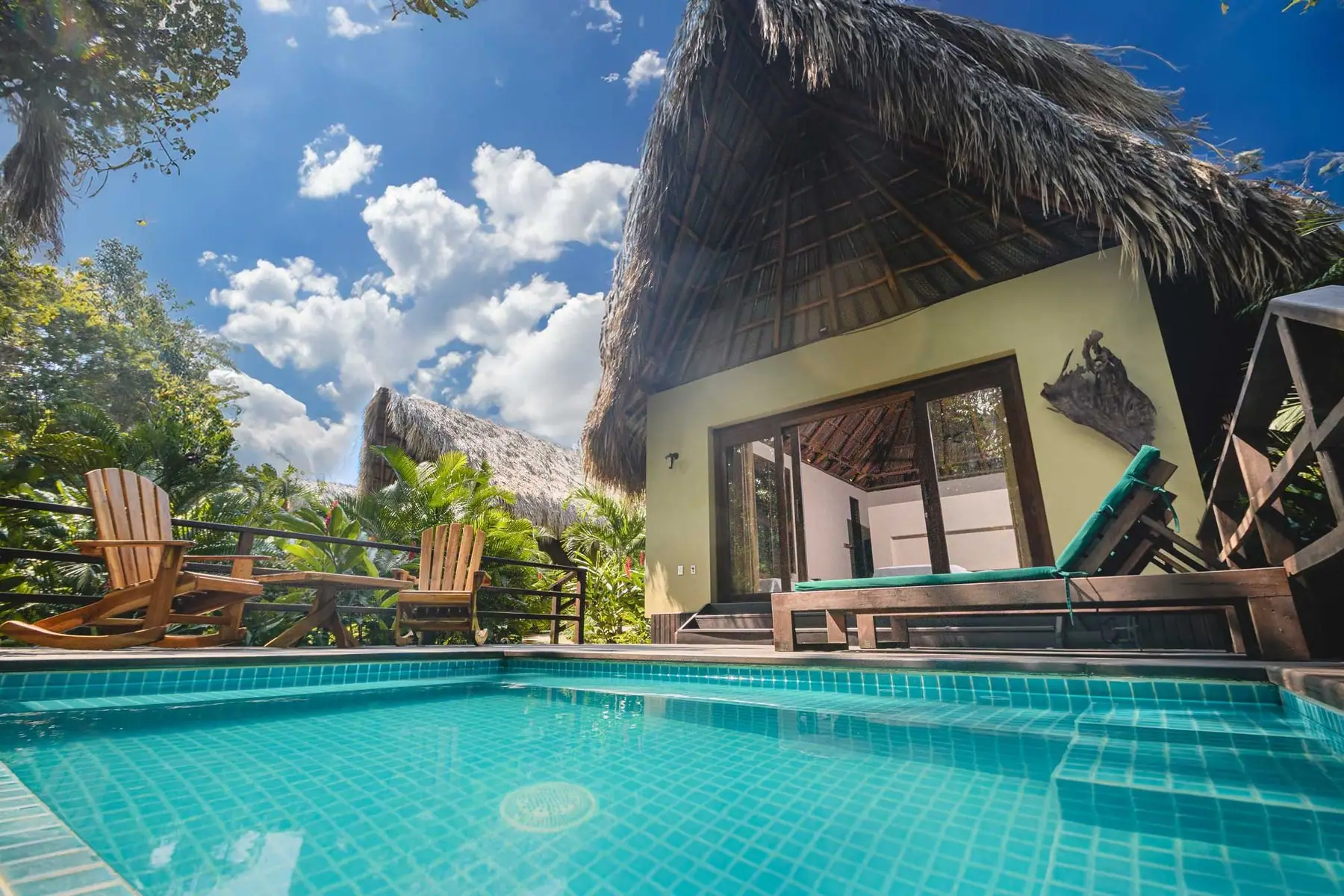 Cabaña Extra Grande de Senda Watapuy con piscina privada y terraza