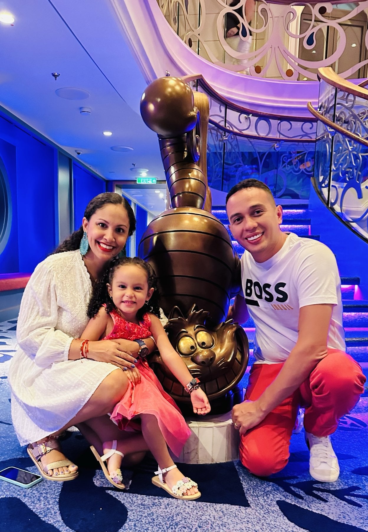 Detalle Disney a bordo de un crucero